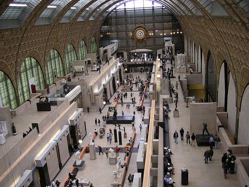 Musee d' Orsay Easter Sunday 2005