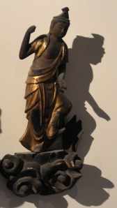 Statue on Mus Guimet Wall