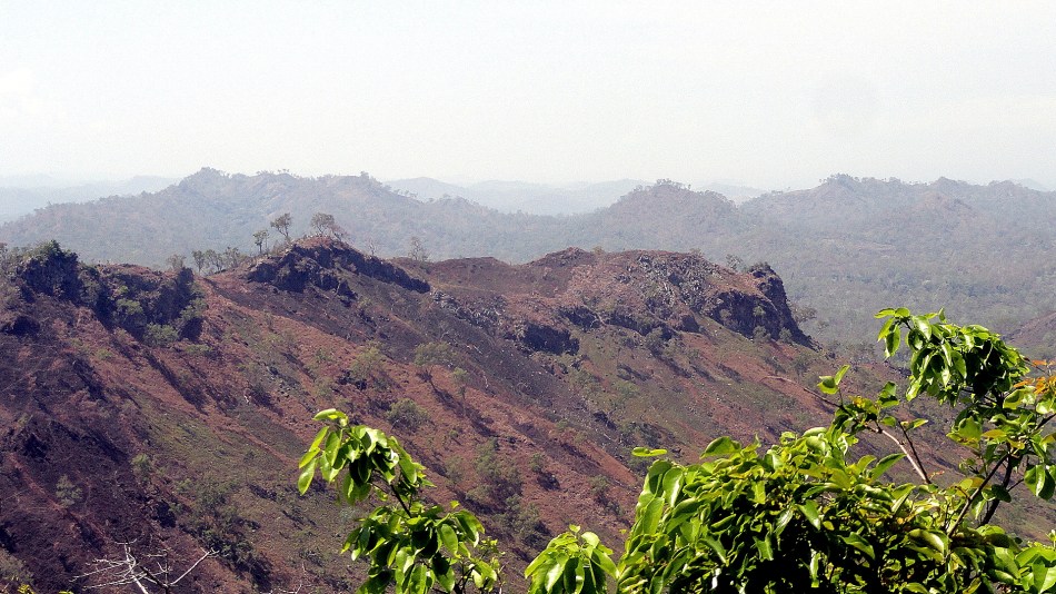 Dry & Steep Hills Near Erima