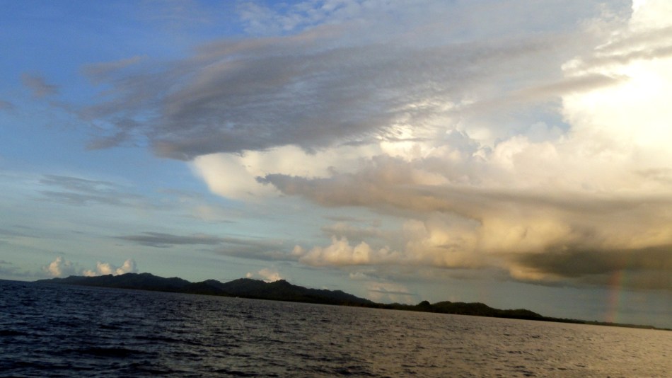 Partial Rainbow over Bougainville