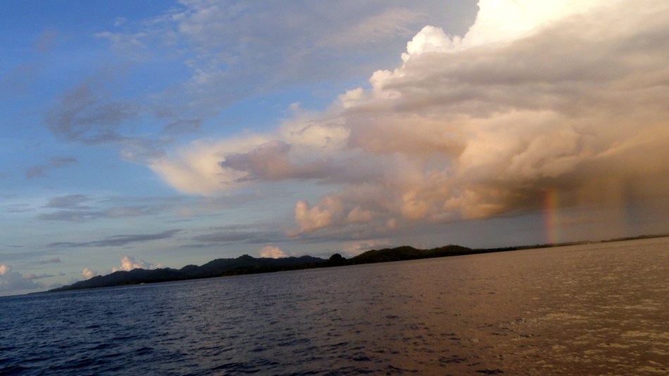 Rain and Rainbows over Bougainville 2