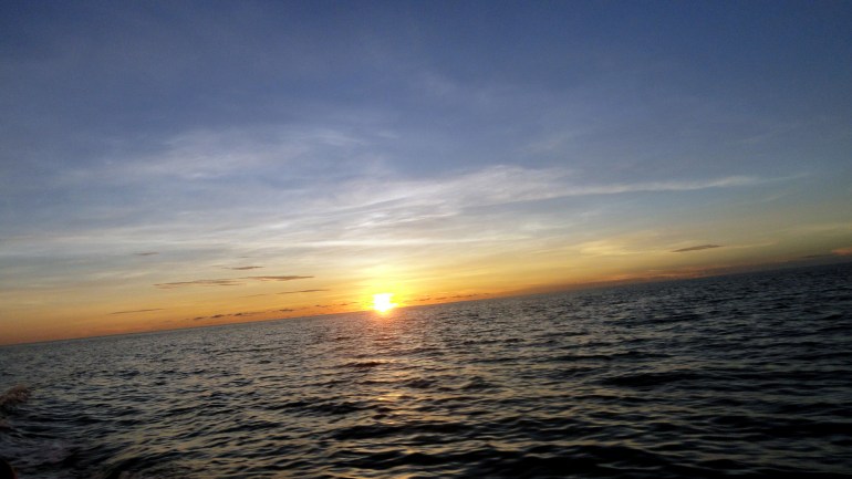 Sunset in Bougainville