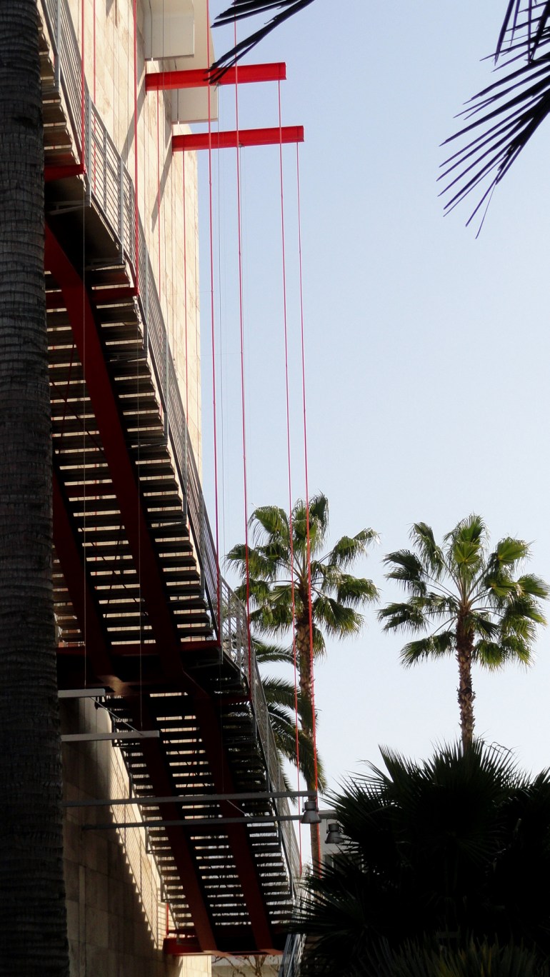 LACMA Stairway & Palms