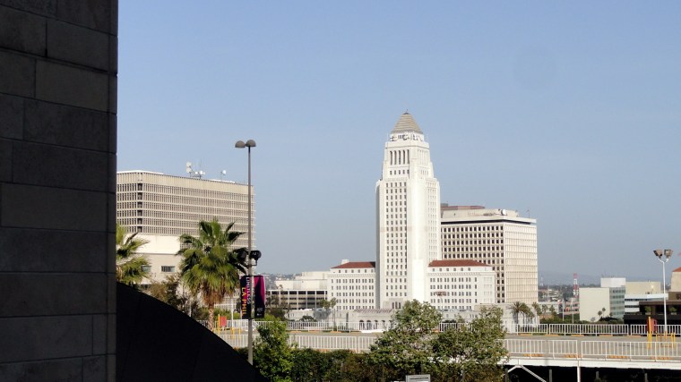 LA City Hall view from WDCH