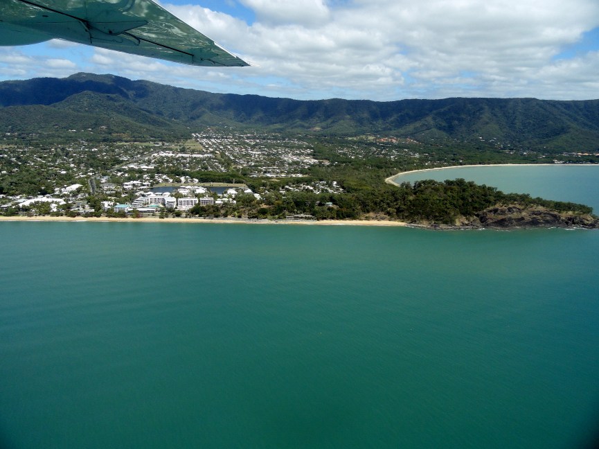 Trinity Beach from the Air