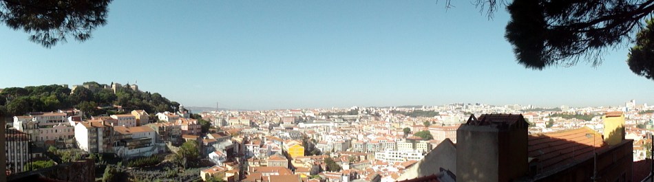 Castelo & Bridge from Graca Pano 2