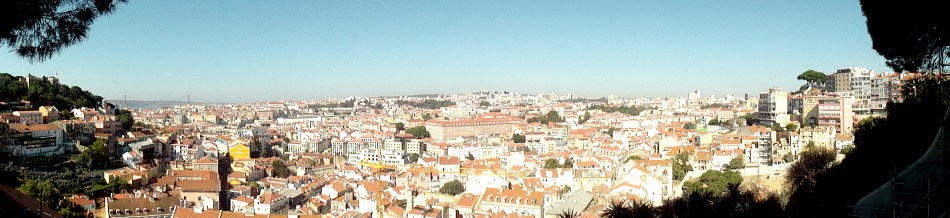 Castelo & City from Graca Pano
