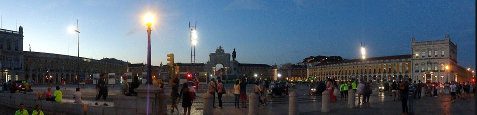 Comercio Square Panorama