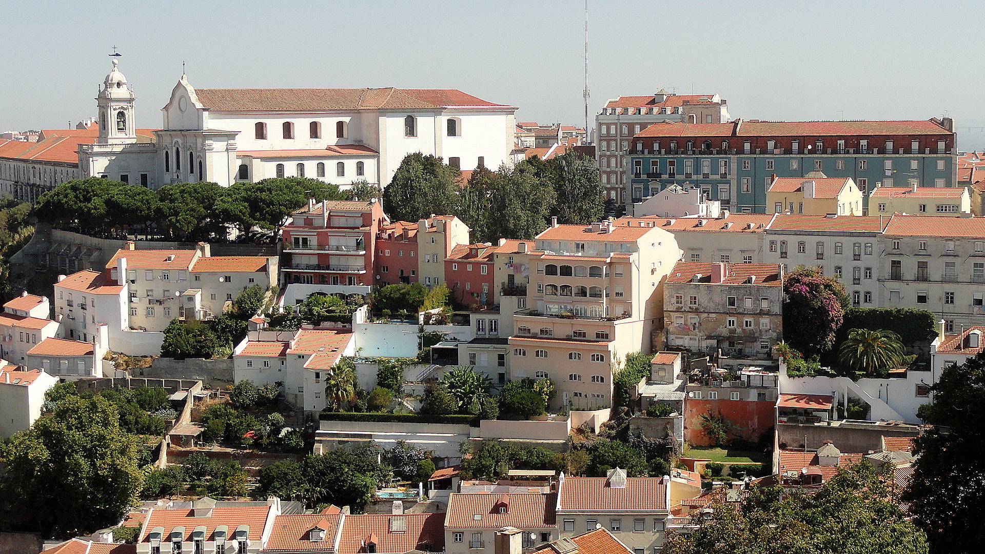 Graca Convento & Tile Facades from Castelo 2
