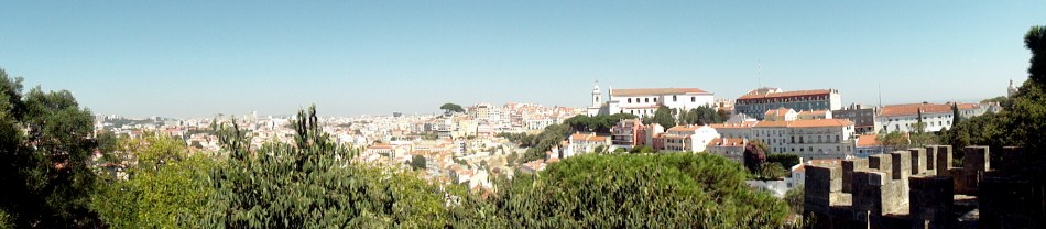 Graca Convento & Tile Facades from Castelo Pano 2