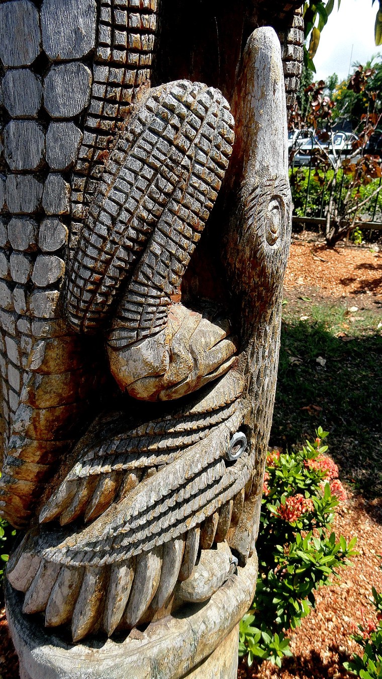 Tall Sculpture Close-Up