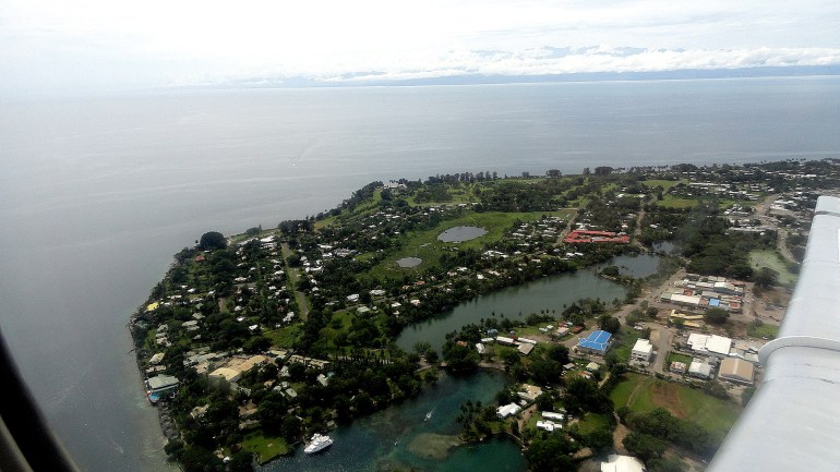 Madang Harbor View