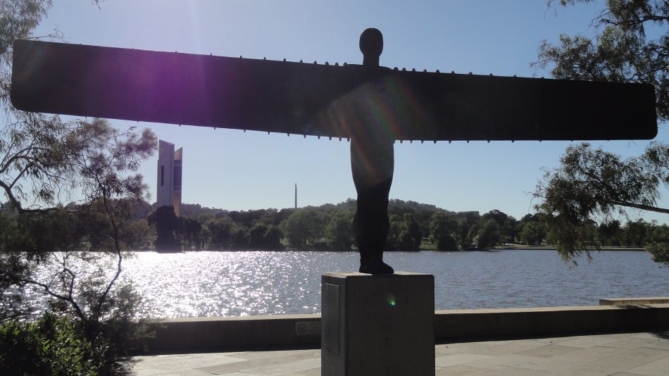 Nat Gallery Sculpture Garden w Frienship Mem & Nat Carillon