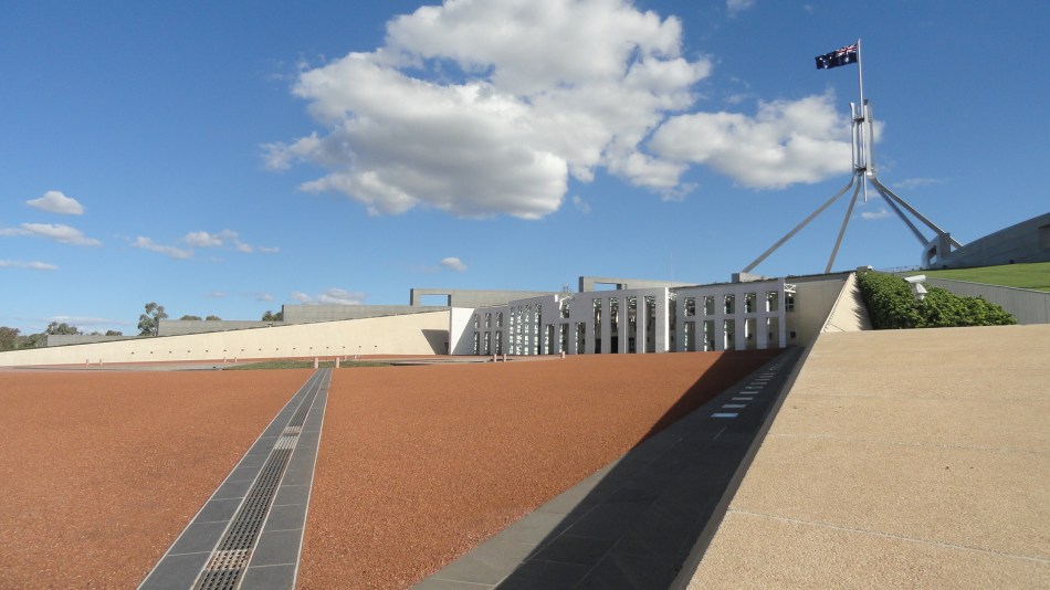 Parlt House Entrance