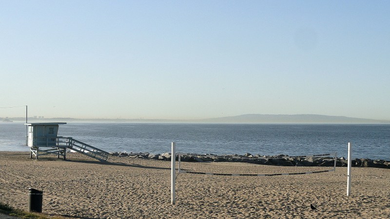 Coast Lifeguard Hut & Beach Volleyball