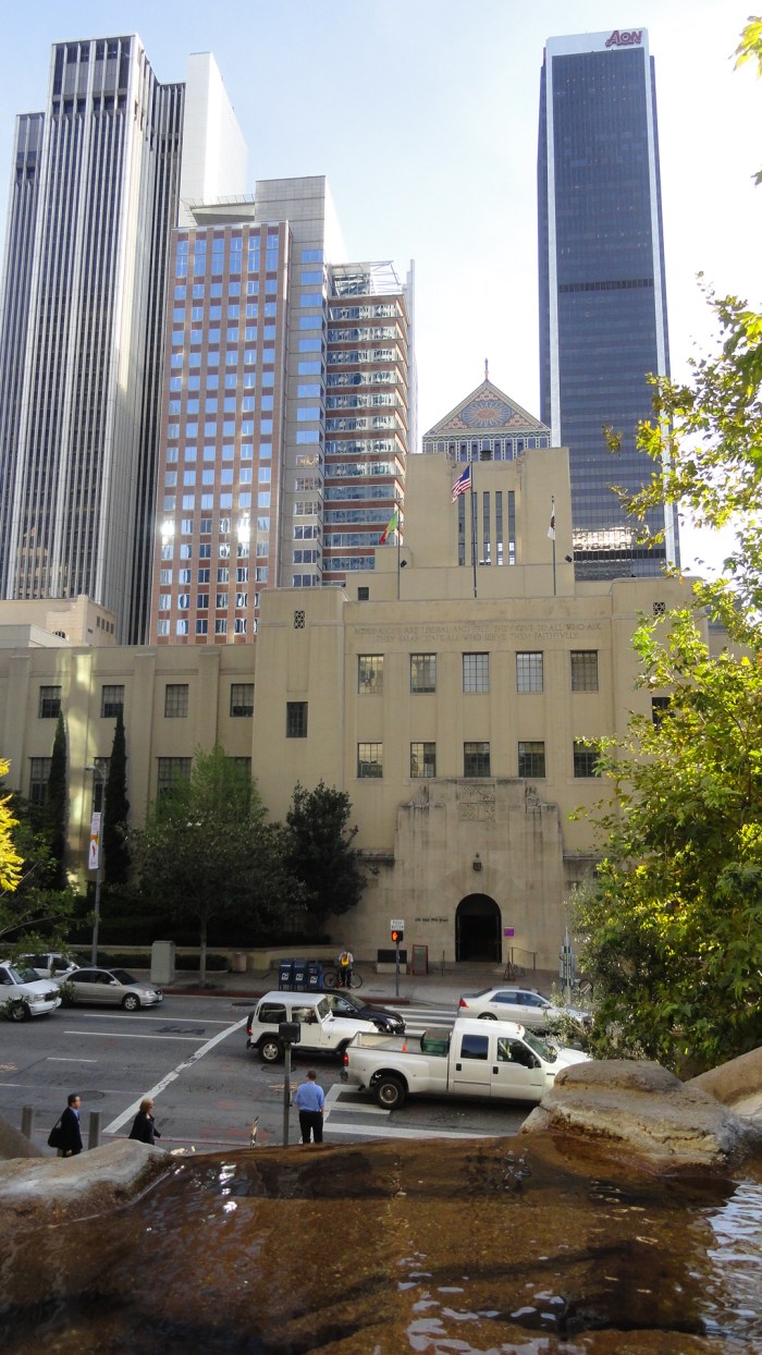 Downtown Library -Fountain-Towers