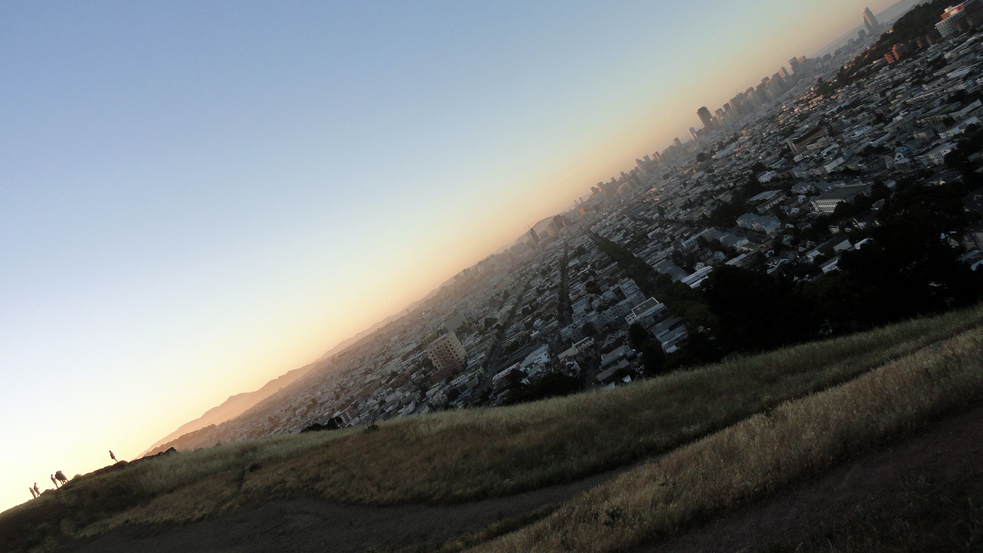 City Sunset from Bernal