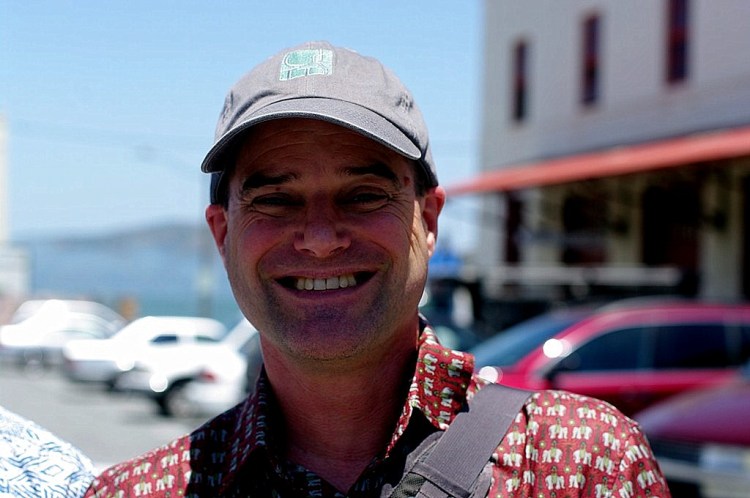 Paul at Fort Mason by Howard