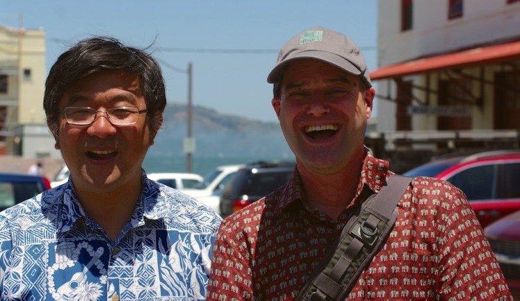 Paul & Gene at Fort Mason by Howard