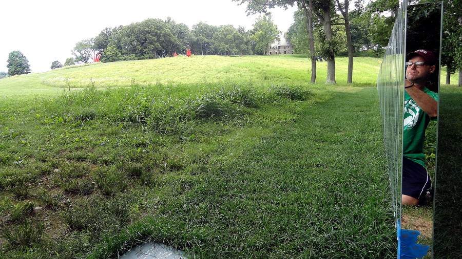 SK Mirror Fence Selfie 2