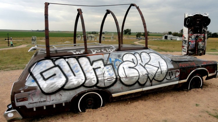 Carhenge Covered Wagon