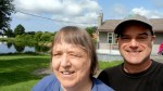 Mom & Paul Shores of Lake&nbsp;Huron