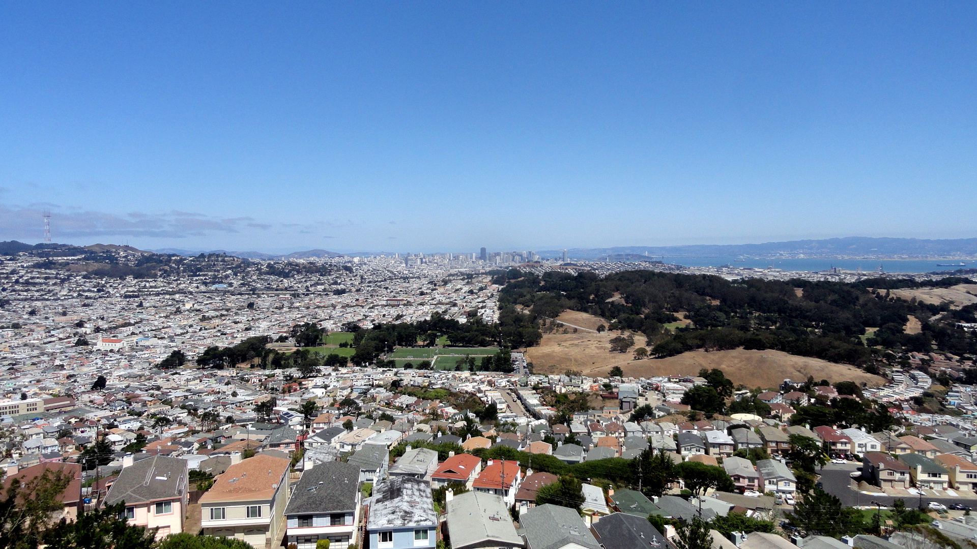 SF & Bay from San Bruno Mtn