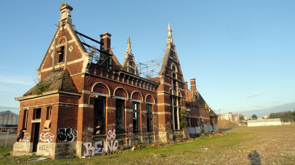 Abandoned Building Brussels Port