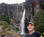 Paul at Taranaki&nbsp;Falls