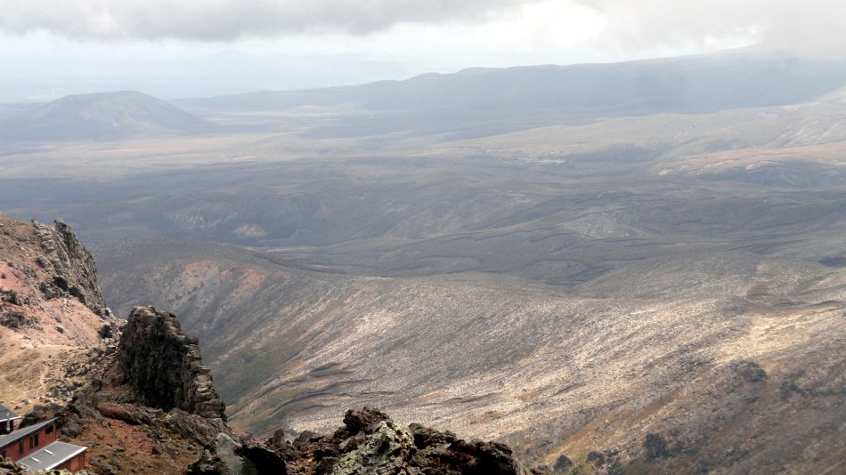 Ruapehu Rock Wall from Lift Chair