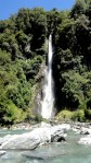 Haast Pass Waterfall