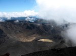 Ngauruhoe Summit View of Lakes &&nbsp;Clouds
