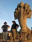 Steve & Mom @ Angkor&nbsp;Walkway