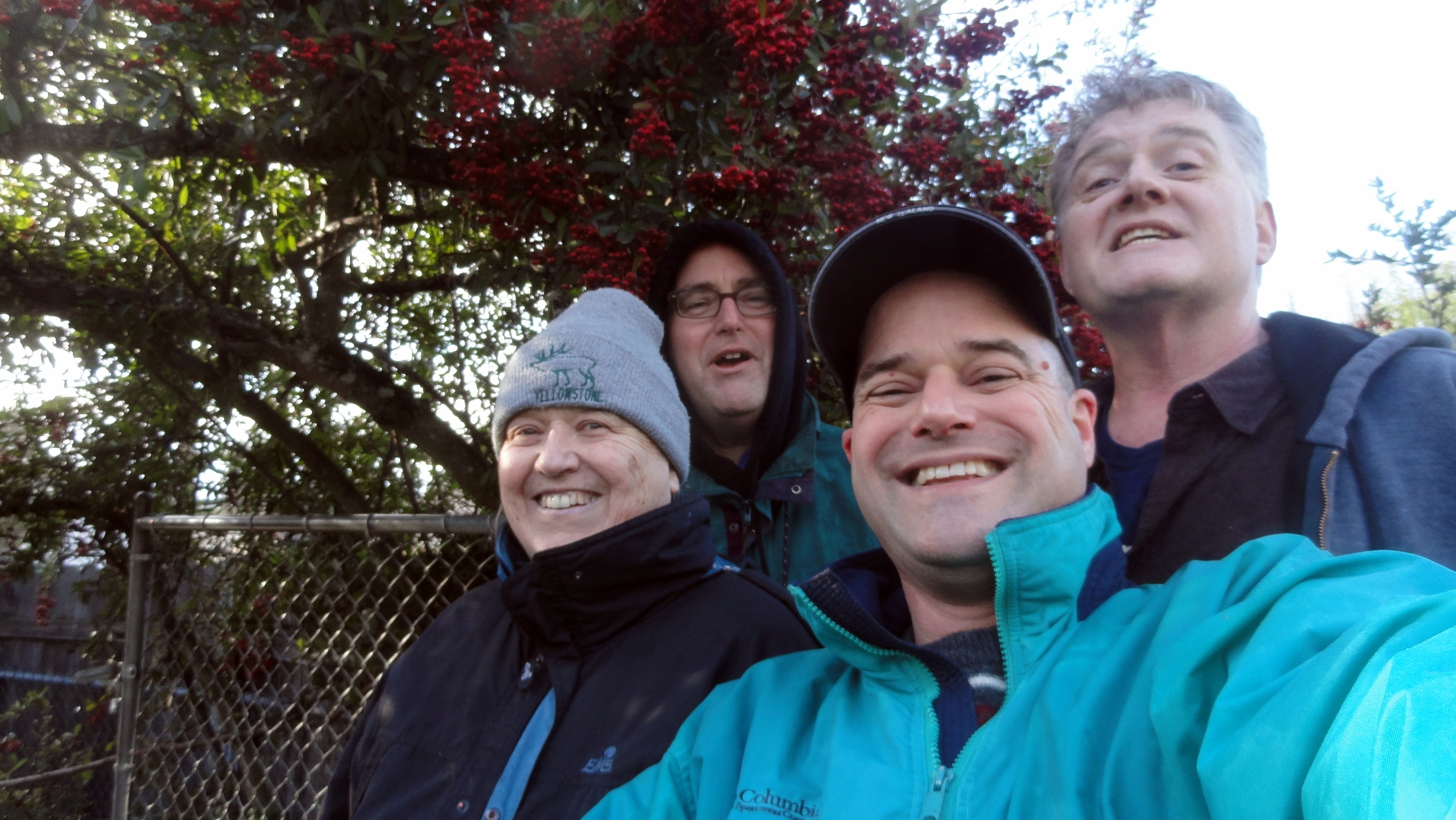 Mom Steve Paul Chuck Selfie