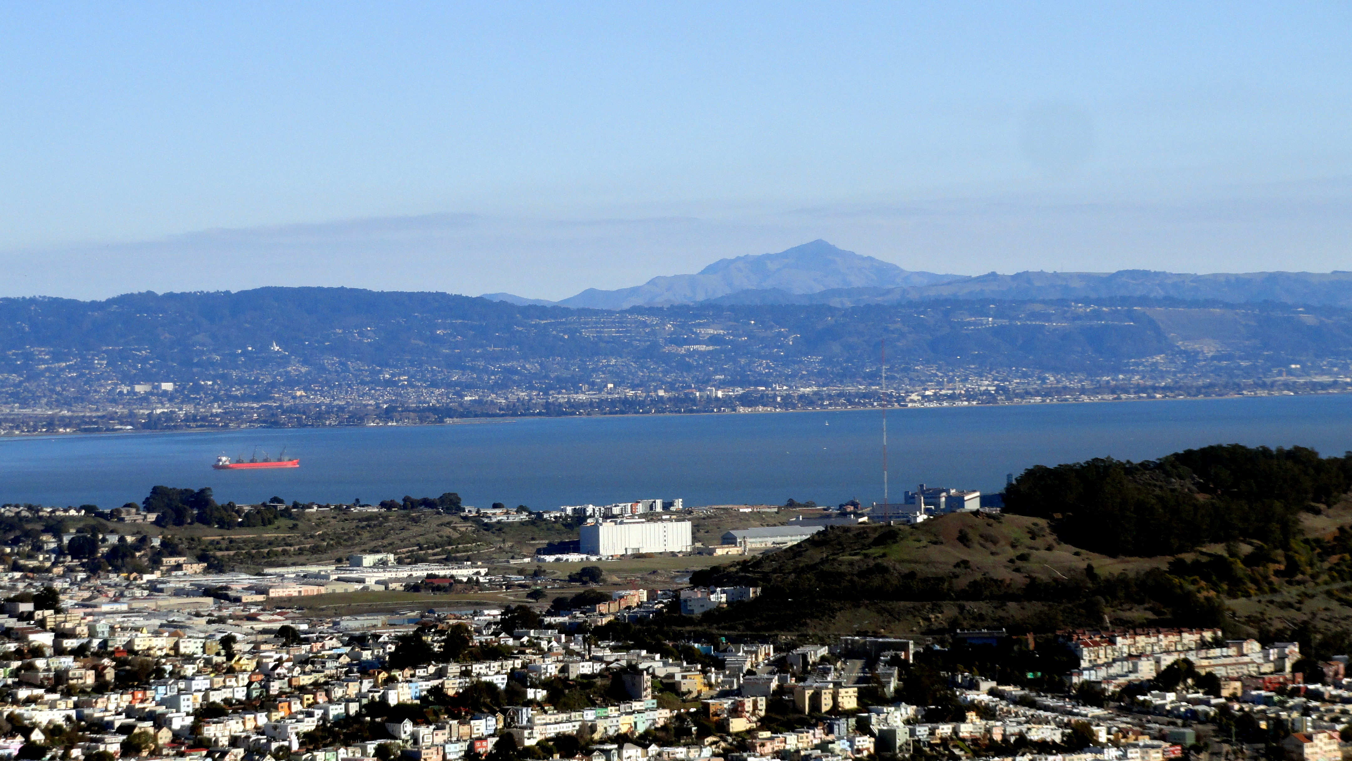 Mt Diablo from SB Mtn