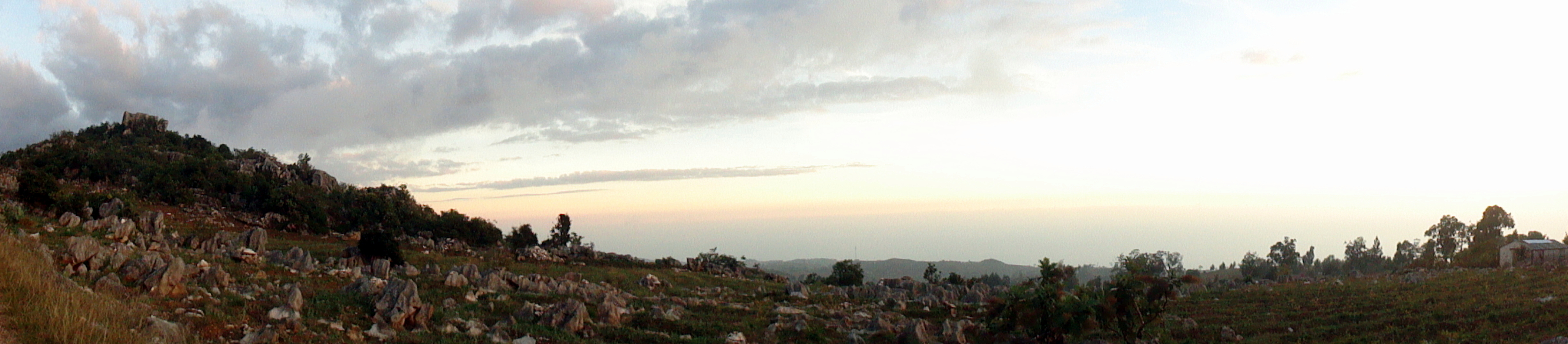 South Coast Sunset Pano