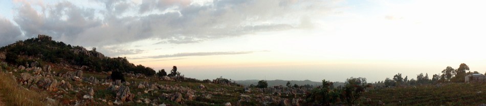 South Coast Sunset Pano