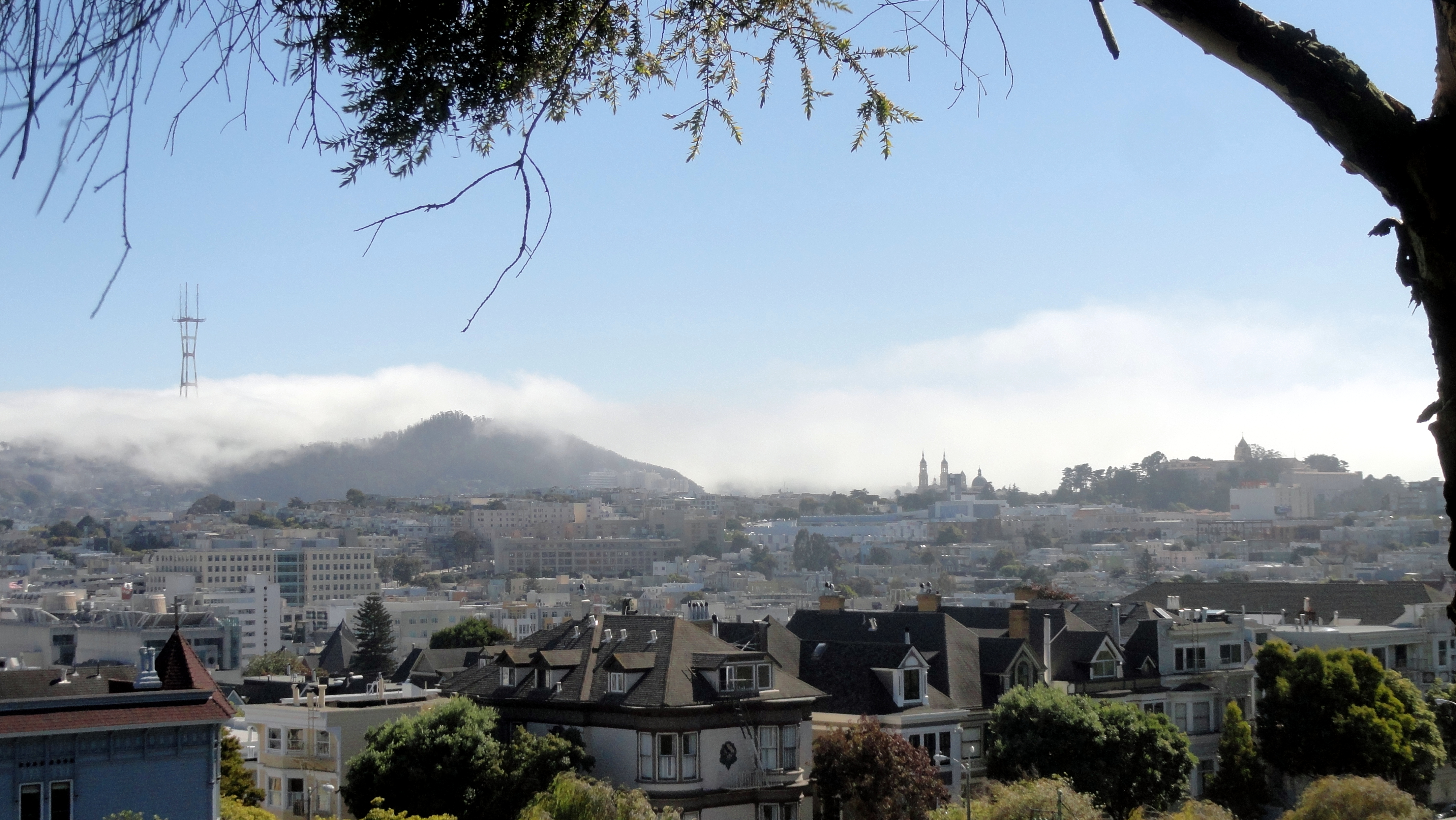 Twin Peaks & Houses from AP Park