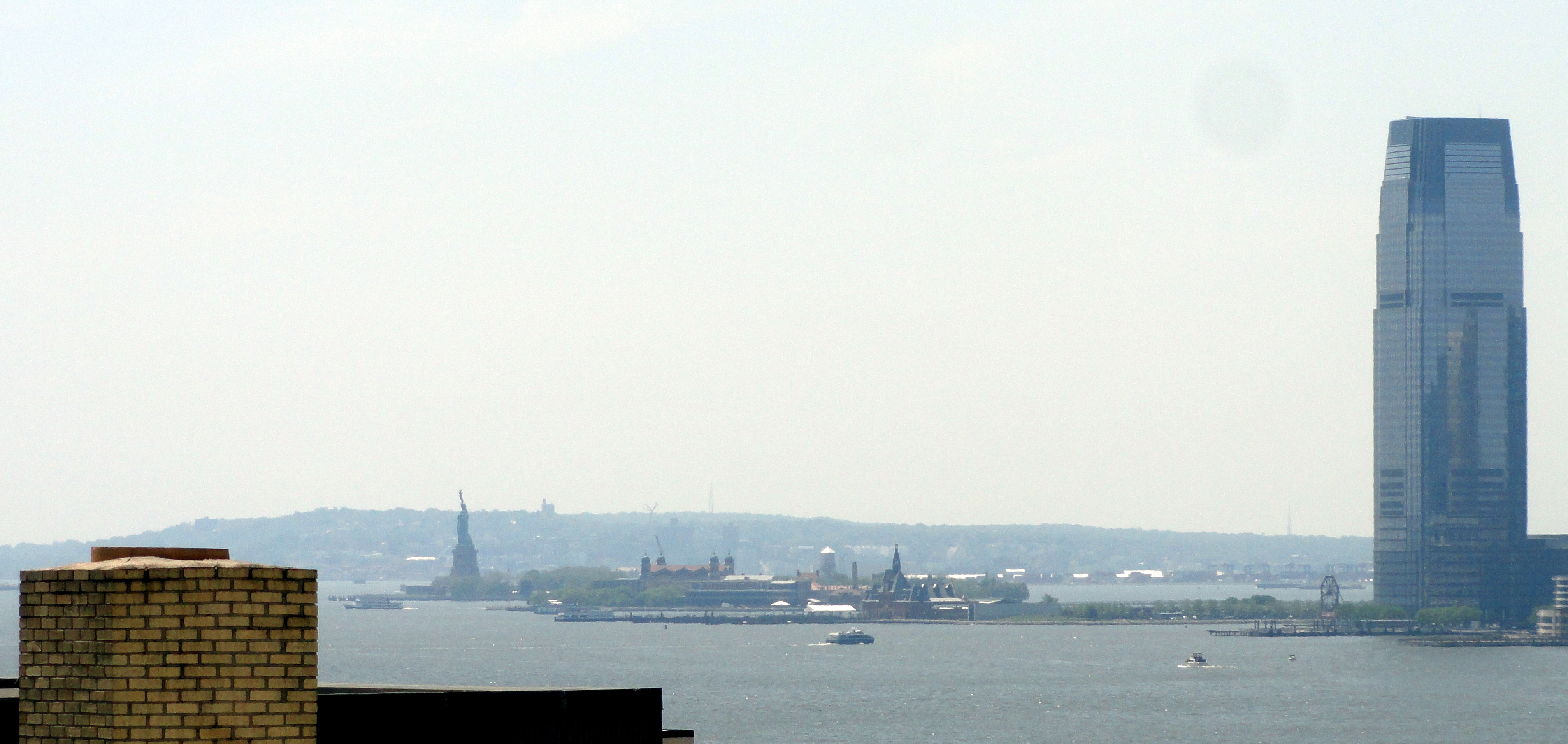 Statu​e & Harbor from Whitn​ey