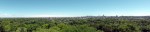 Boston Skyline Pano from Mt Auburn&nbsp;Cemetery
