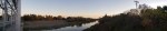 20201127 Russian River Moonrise&nbsp;Pano