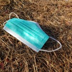 Errant Mask at Trailhead&nbsp;20201114