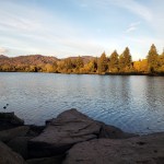 Mayacamas Sunset from Spring&nbsp;Lake