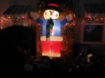 Festive Blowup Snowman